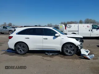 2020 Acura MDX Sport Hybrid w/Technology Pkg with VIN 5J8YD7H58LL000333, listed as a IAAI auction lot 41817961 with 59,463 mi miles. Bid and sale history available at carsss.com. Image 13.