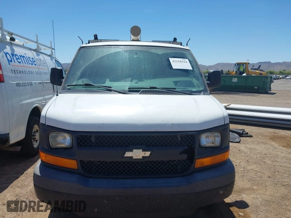 2015 Chevrolet Express Cargo with VIN 1GCWGFCF6F1261368, listed as a IAAI auction lot 42158324 with 196,406 mi miles. Bid and sale history available at carsss.com. Image 12.