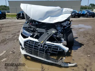 2023 Audi Q5 Premium with VIN WA1ABAFY8P2169578, listed as a Copart auction lot 55917595 with 29,356 mi miles and Salvage title. Bid and sale history available at DreamBid. Image 5.