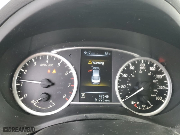 2016 Nissan Sentra SV with VIN 3N1AB7APXGL638047, listed as a Copart auction lot 48248955 with NaN miles and Salvage Title. Bid and sale history available at carsss.com. Image 9.