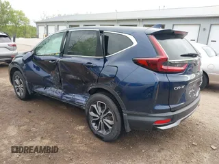 2022 Honda CR-V EX-L with VIN 2HKRW2H89NH651794, listed as a IAAI auction lot 42224492 with 56,996 mi miles and . Bid and sale history available at DreamBid. Image 3.
