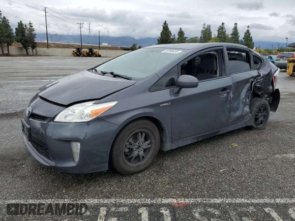 2013 Toyota Prius One with VIN JTDKN3DU2D1682338, listed as a Copart auction lot 48768435 with 152,401 mi miles and Salvage Title. Bid and sale history available at DreamBid. Image 1.