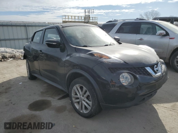 2016 Nissan Juke SL with VIN JN8AF5MR7GT604246, listed as a Copart auction lot 42018125 with Not Provided miles and Salvage Title. Bid and sale history available at carsss.com. Image 4.