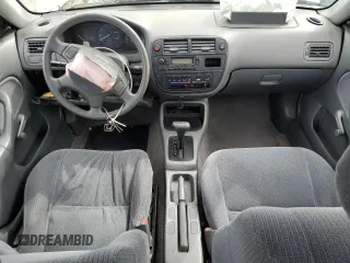 1997 Honda Civic DX with VIN 2HGEJ6626VH574525, listed as a Copart auction lot 49089605 with 242,389 mi miles and Salvage Title. Bid and sale history available at carsss.com. Image 8.