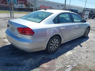 2015 Volkswagen Passat S with VIN 1VWAS7A31FC009620, listed as a IAAI auction lot 41999430 with 129,852 mi miles and . Bid and sale history available at DreamBid. Image 4.