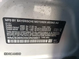 2021 MINI Countryman Cooper S z VIN WMZ83BR0XM3N09851, wystawiony jako Copart lot #48519425 z przebiegiem 37 267 mil mil oraz Szkoda całkowita • Salvage title. Historia ofert i sprzedaży dostępna na DreamBid. Obrazek 16.