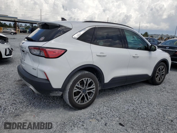 2020 Ford Escape SEL with VIN 1FMCU0H65LUA80849, listed as a Copart auction lot 63335555 with 111,763 mi miles and Non repairable. Bid and sale history available at DreamBid. Image 3.