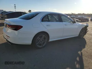 2023 Mercedes-Benz E 350 with VIN W1KZF8EB8PB168018, listed as a Copart auction lot 45576155 with 10,263 mi miles and Salvage Title. Bid and sale history available at DreamBid. Image 3.