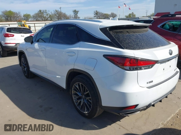 2020 Lexus RX with VIN 2T2YZMDA7LC253891, listed as a IAAI auction lot 41787756 with 24,686 mi miles. Bid and sale history available at carsss.com. Image 3.