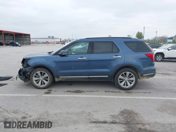 2018 Ford Explorer Limited with VIN 1FM5K8F89JGA43557, listed as a IAAI auction lot 42007090 with 82,087 mi miles and . Bid and sale history available at carsss.com. Image 15.