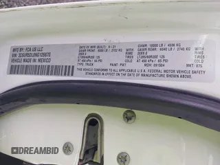 2022 Ram 2500 Big Horn с VIN 3C6UR5DL8NG126870, выставлен на аукционе IAAI как лот 42014673 с пробегом 95 883 миль миль и . История ставок и продаж доступна на DreamBid. Изображение 9.