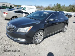 2015 Buick LaCrosse Premium I with VIN 1G4GD5G30FF231448, listed as a Copart auction lot 49831065 with 186,580 mi miles and Salvage Title. Bid and sale history available at carsss.com. Image 1.