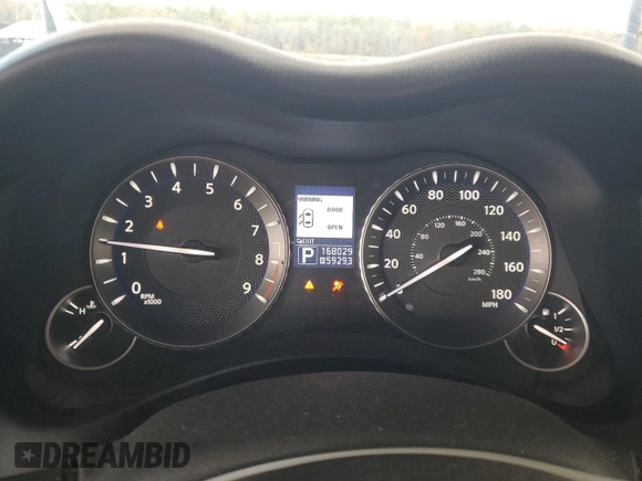 2011 Infiniti M with VIN JN1BY1AP7BM321616, listed as a Copart auction lot 84490004 with 168,029 mi miles and Salvage Title. Bid and sale history available at carsss.com. Image 9.
