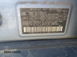 2012 Subaru Outback Limited с VIN 4S4BRBKC5C3261737, выставлен на аукционе Copart как лот 58841025 с пробегом 229 815 миль миль и Списание • Salvage title. История ставок и продаж доступна на DreamBid. Изображение 12.