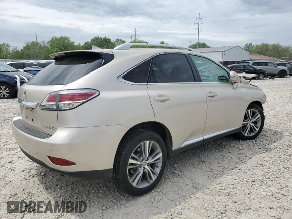 2015 Lexus RX 350 with VIN 2T2BK1BA6FC270388, listed as a Copart auction lot 56511245 with Not provided miles and Salvage title. Bid and sale history available at DreamBid. Image 3.