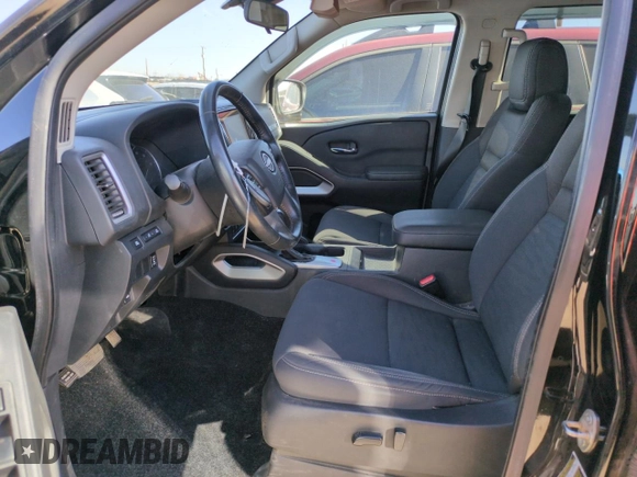 2022 Nissan Frontier SV with VIN 1N6ED1EK3NN603686, listed as a Copart auction lot 56250585 with 87,113 mi miles and Salvage title. Bid and sale history available at DreamBid. Image 7.