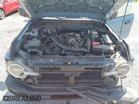 2022 Ford Bronco with VIN 1FMEE5BP4NLB62407, listed as a Copart auction lot 52164665 with 45,393 mi miles and Salvage Title. Bid and sale history available at DreamBid. Image 12.