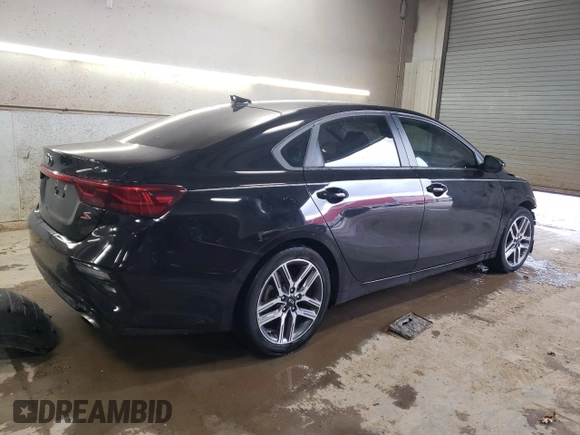 2019 Kia Forte S with VIN 3KPF34ADXKE012242, listed as a Copart auction lot 52129775 with 60,277 mi miles and Salvage Title. Bid and sale history available at carsss.com. Image 3.