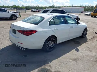 2022 Mercedes-Benz C 300 with VIN W1KAF4HB1NR066307, listed as a IAAI auction lot 41535720 with 18,889 mi miles and . Bid and sale history available at DreamBid. Image 4.