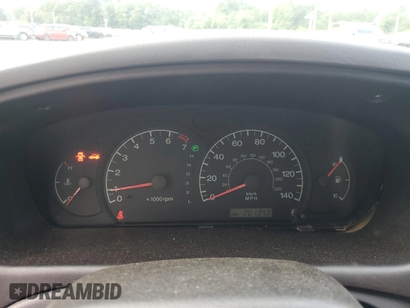 2001 Hyundai Elantra GLS with VIN KMHDN45D01U241519, listed as a Copart auction lot 61551095 with 201,343 mi miles and Salvage title. Bid and sale history available at DreamBid. Image 9.