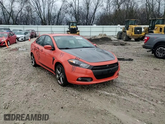 2015 Dodge Dart GT with VIN 1C3CDFEB9FD363434, listed as a Copart auction lot 53495305 with 122,244 mi miles and Clean Title. Bid and sale history available at carsss.com. Image 13.