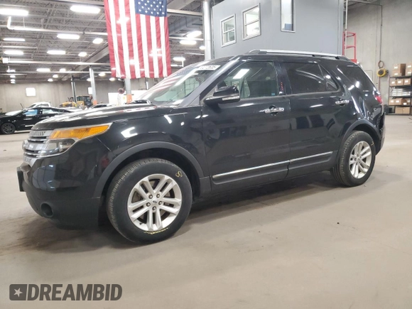 2013 Ford Explorer XLT with VIN 1FM5K8D82DGC95402, listed as a Copart auction lot 53272635 with 136,082 mi miles and Salvage Title. Bid and sale history available at carsss.com. Image 1.
