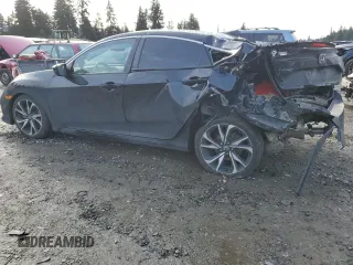 2017 Honda Civic Sedan Si with VIN 2HGFC1E58HH702409, listed as a Copart auction lot 46078665 with 139,226 mi miles and Salvage Title. Bid and sale history available at carsss.com. Image 2.