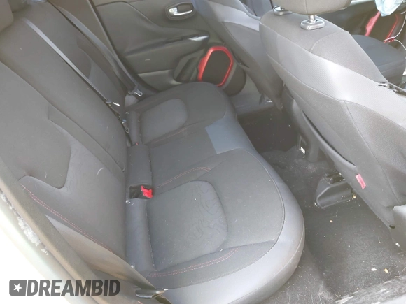 2017 Jeep Renegade Deserthawk with VIN ZACCJBCB3HPF81874, listed as a IAAI auction lot 42190315 with 51,694 mi miles and . Bid and sale history available at DreamBid. Image 8.
