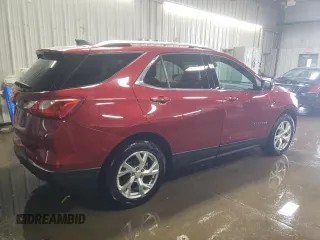 2020 Chevrolet Equinox LT with VIN 3GNAXLEX8LS587222, listed as a Copart auction lot 46708645 with 50,818 mi miles and Salvage Title. Bid and sale history available at carsss.com. Image 3.