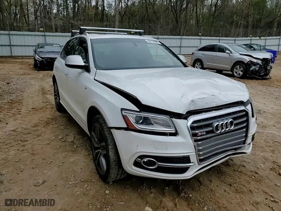 2016 Audi SQ5 Premium Plus with VIN WA1CCAFP0GA083894, listed as a Copart auction lot 50152095 with 72,560 mi miles and Salvage Title. Bid and sale history available at carsss.com. Image 11.