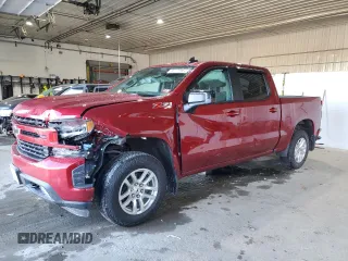 2021 Chevrolet Silverado 1500 RST with VIN 3GCUYEED3MG470236, listed as a Copart auction lot 82279964 with 54,353 mi miles and Salvage Title. Bid and sale history available at carsss.com. Image 1.