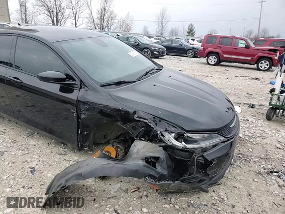 2016 Chrysler 200 S with VIN 1C3CCCBB2GN149791, listed as a Copart auction lot 52091705 with 129,279 mi miles and Clean Title. Bid and sale history available at carsss.com. Image 11.