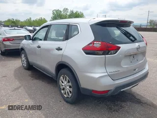2017 Nissan Rogue SV with VIN KNMAT2MV3HP554617, listed as a IAAI auction lot 42218796 with 110,624 mi miles. Bid and sale history available at carsss.com. Image 3.