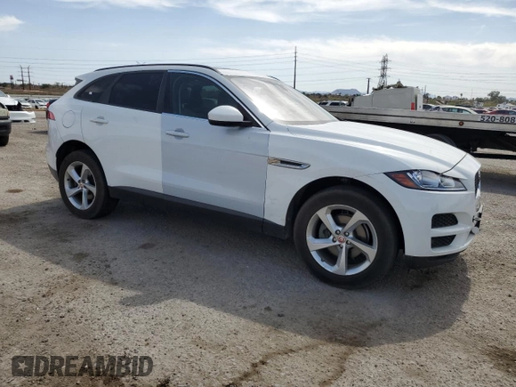 2018 Jaguar F-Pace 20d Premium with VIN SADCJ2FN8JA257934, listed as a Copart auction lot 58403795 with 99,950 mi miles and Clean title. Bid and sale history available at DreamBid. Image 4.
