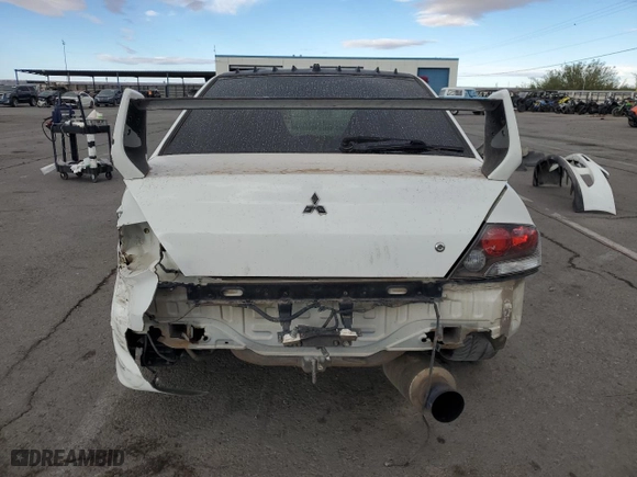 2005 Mitsubishi Lancer Evolution VIII with VIN JA3AH86D45U028033, listed as a Copart auction lot 74323774 with 204,046 mi miles and Salvage Title. Bid and sale history available at carsss.com. Image 6.
