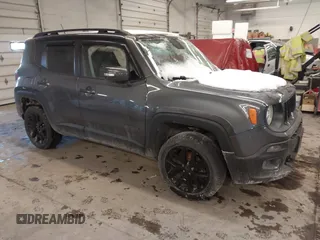 2016 Jeep Renegade Latitude with VIN ZACCJBBTXGPD19844, listed as a IAAI auction lot 41385777 with 102,891 mi miles. Bid and sale history available at carsss.com. Image 1.