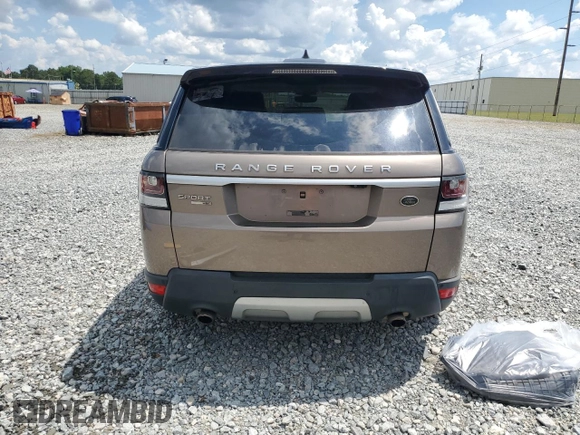 2017 Land Rover Range Rover Sport HSE with VIN SALWR2FVXHA676615, listed as a Copart auction lot 63258725 with 88,293 mi miles and Clean title. Bid and sale history available at DreamBid. Image 6.