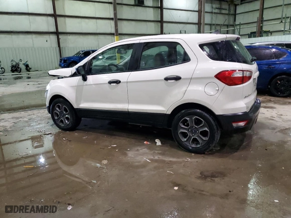 2021 Ford EcoSport S with VIN MAJ3S2FE9MC409050, listed as a Copart auction lot 89334995 with 70,438 mi miles and Salvage Title. Bid and sale history available at carsss.com. Image 2.