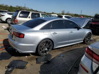 2016 Audi S6 Premium Plus with VIN WAUF2AFC8GN050375, listed as a Copart auction lot 73994004 with 73,017 mi miles and Salvage Title. Bid and sale history available at carsss.com. Image 3.