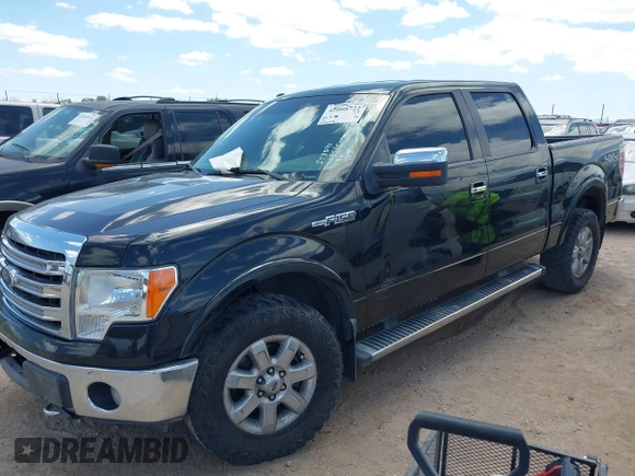 2013 Ford F-150 XL with VIN 1FTFW1EF0DKE28091, listed as a IAAI auction lot 42008722 with 256,071 mi miles. Bid and sale history available at carsss.com. Image 2.