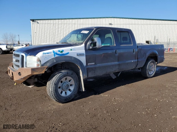 2006 Ford Super Duty F-350 SRW XL with VIN 1FTWW31P56EB59453, listed as a Copart auction lot 48013115 with 0 mi miles and Salvage Title. Bid and sale history available at carsss.com. Image 1.