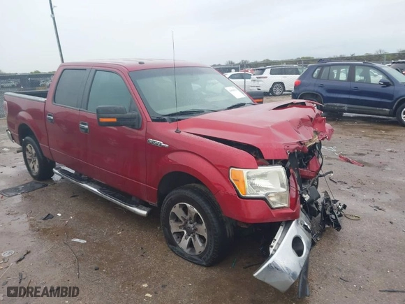 2013 Ford F-150 XL with VIN 1FTFW1CF8DKF92742, listed as a IAAI auction lot 41894521 with 1 mi miles. Bid and sale history available at carsss.com. Image 1.