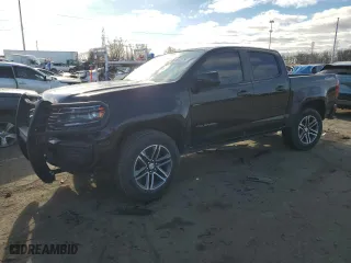 2021 Chevrolet Colorado 4WD Work Truck with VIN 1GCGTBEN6M1112839, listed as a Copart auction lot 86328764 with 64,256 mi miles and Salvage Title. Bid and sale history available at carsss.com. Image 1.