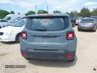 2018 Jeep Renegade Sport with VIN ZACCJBAB1JPJ57230, listed as a IAAI auction lot 42083023 with 87,355 mi miles and . Bid and sale history available at DreamBid. Image 16.