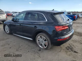 2018 Audi Q5 Premium Plus with VIN WA1BNAFYXJ2166359, listed as a Copart auction lot 82989284 with 94,283 mi miles and Salvage Title. Bid and sale history available at carsss.com. Image 2.