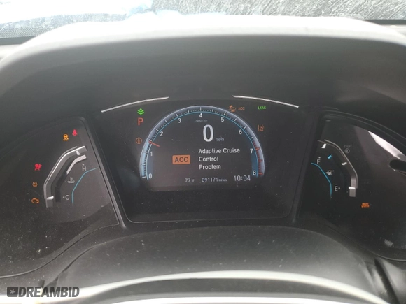 2020 Honda Civic Sedan LX with VIN 2HGFC2F60LH566203, listed as a Copart auction lot 47348525 with 91,171 mi miles and Salvage Title. Bid and sale history available at carsss.com. Image 9.