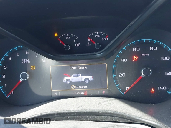 2021 Chevrolet Colorado 2WD LT z VIN 1GCGSCEN3M1276560, wystawiony jako IAAI lot #41442039 z przebiegiem 82 538 mil mil oraz . Historia ofert i sprzedaży dostępna na DreamBid. Obrazek 7.