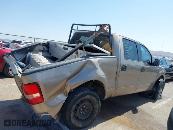 2005 Ford F-150 XLT with VIN 1FTRW12W75KD81998, listed as a IAAI auction lot 42538297 with 168,344 mi miles and . Bid and sale history available at DreamBid. Image 13.
