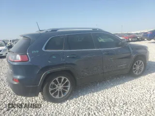 2021 Jeep Cherokee Latitude Lux z VIN 1C4PJMMX9MD106584, wystawiony jako Copart lot #45731825 z przebiegiem 50 111 mil mil oraz Szkoda całkowita • Salvage title. Historia ofert i sprzedaży dostępna na DreamBid. Obrazek 3.