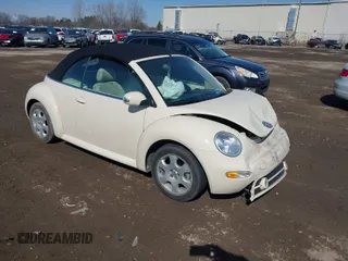 2003 Volkswagen Beetle GLS with VIN 3VWCK21Y53M330027, listed as a IAAI auction lot 41793846 with Not Provided miles and . Bid and sale history available at DreamBid. Image 1.